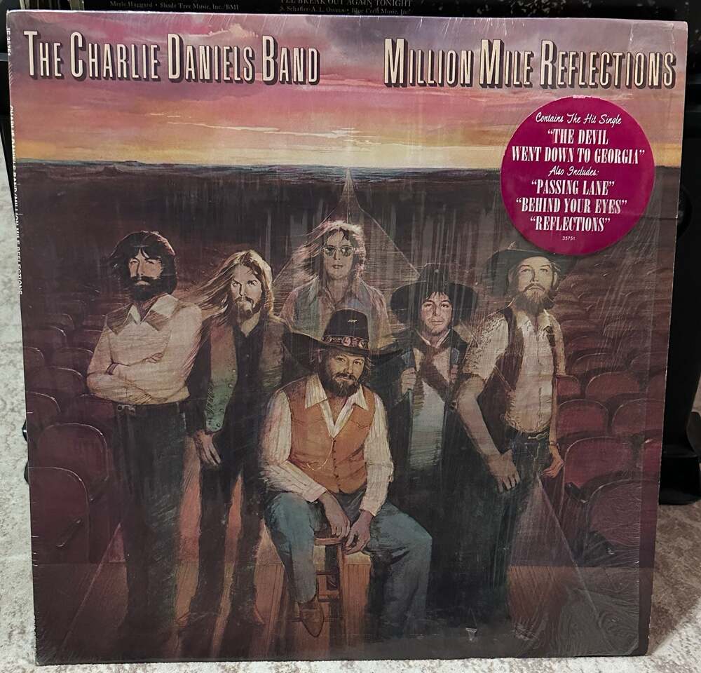 The Charlie Daniels Band Million Mile Reflections Vinyl LP Record Album